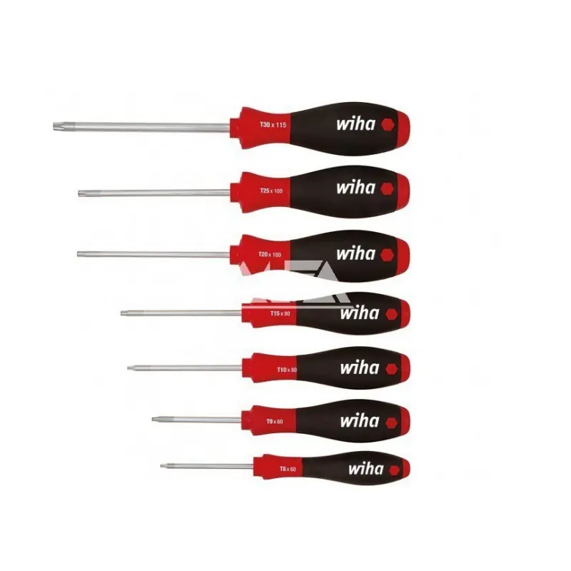Zestaw wkrętaków SoftFinish TORX®, 7-cz Dostępne od ręki
