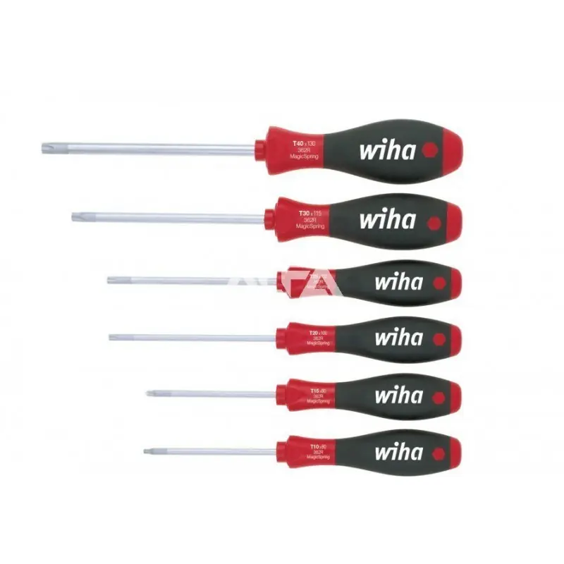 Zestaw wkrętaków SoftFinish TORX® MagicSpring®, 6-cz Cena promocyjna