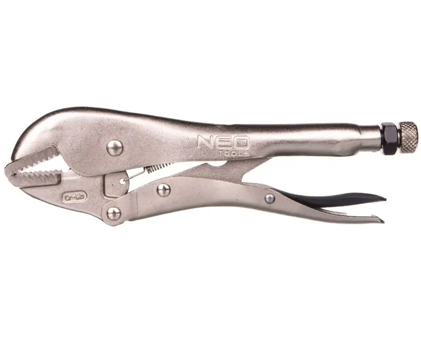 Szczypce zaciskowe uniwersalne 250 mm proste szczeki 01‑217 Premium