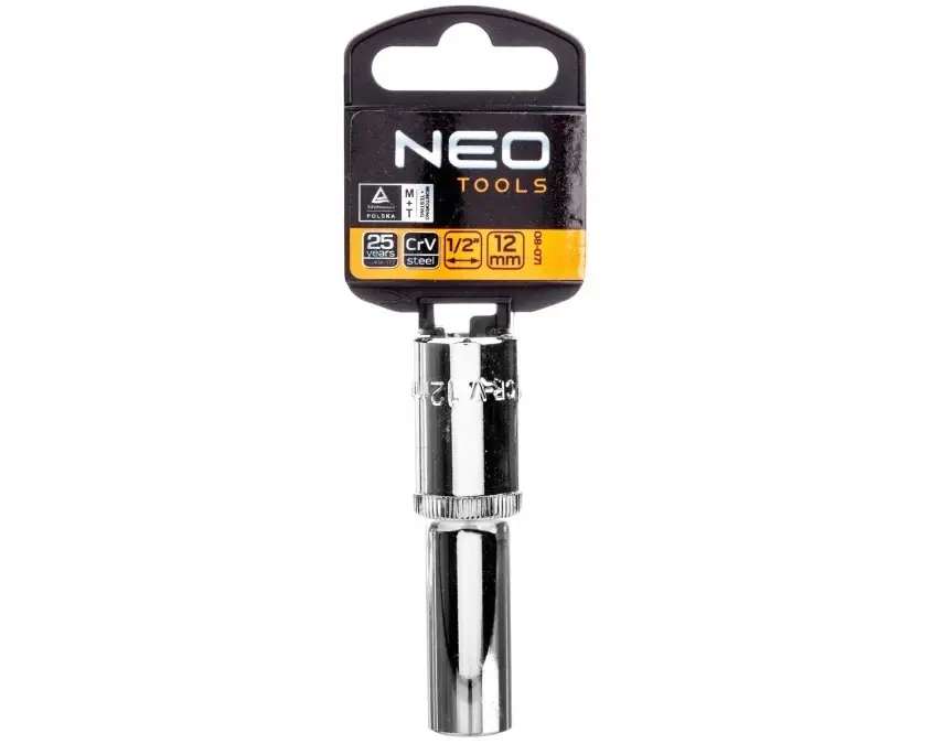 Nasadka dwunastokątna długa 1/2cala 12 mm 08‑071 Cena promocyjna
