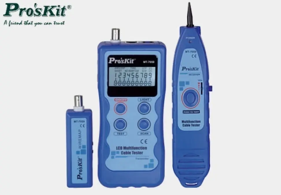 Tester sieci z szukaczem par Pros Kit MT‑7059 09116 Zamów dziś