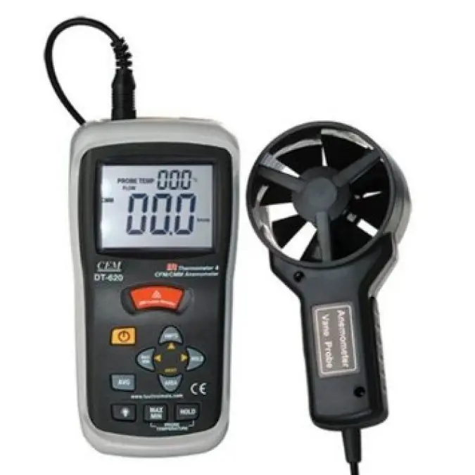 Miernik wiatromierz termoanemometr DT‑620 DT‑620 Tylko do końca tygodnia