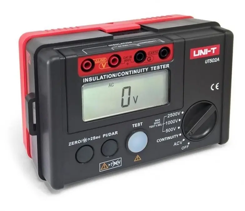 Miernik cyfrowy rezystancji izolacji do 20Giga Om 2,5kV UT‑502A Promocja