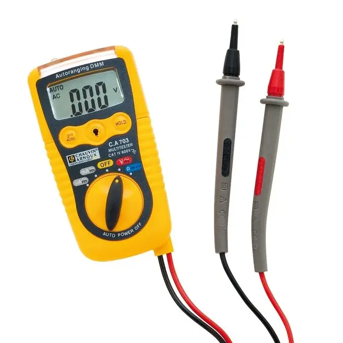 Multimetr 200mV‑600V AC/DC, 200uA‑200mA, 200Ohm‑20MOhm C.A 703 P01191740Z Wyjątkowa oferta