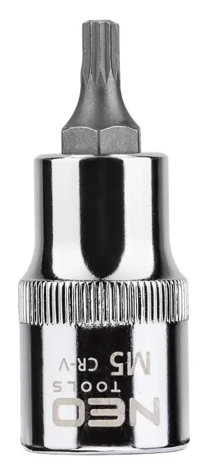Oferta czasowa Końcówka Spline na nasadce 1/2cala M5 x 55 mm 08‑730