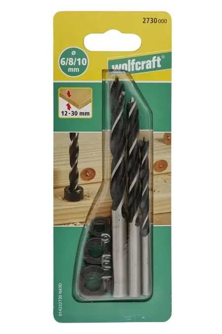 Bezpieczna płatność Wiertła do połączeń kołkowych fi 6‑8‑10mm /3szt/ WF2730000