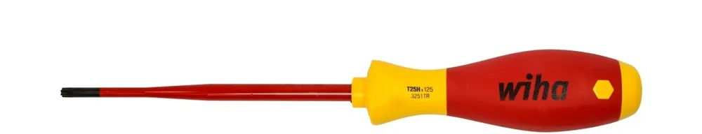 Super okazja Wiha Wkrętak SoftFinish electric slimFix TORX Tamper Resistant z otworem T27H x 125 mm 3251TR027 41145