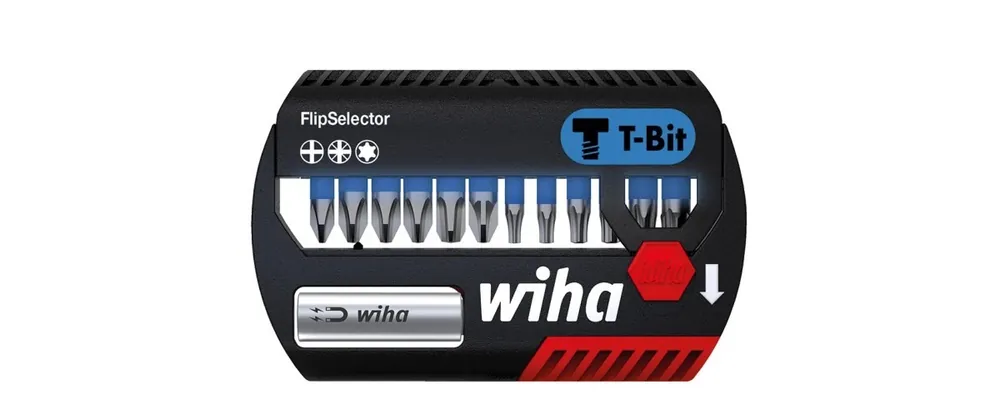 Promocja Wiha Zestaw bitów FlipSelector, bit T 25 mm Phillips, Pozidriv, TORX 13‑cz. 1/4 SB7947T906 41824