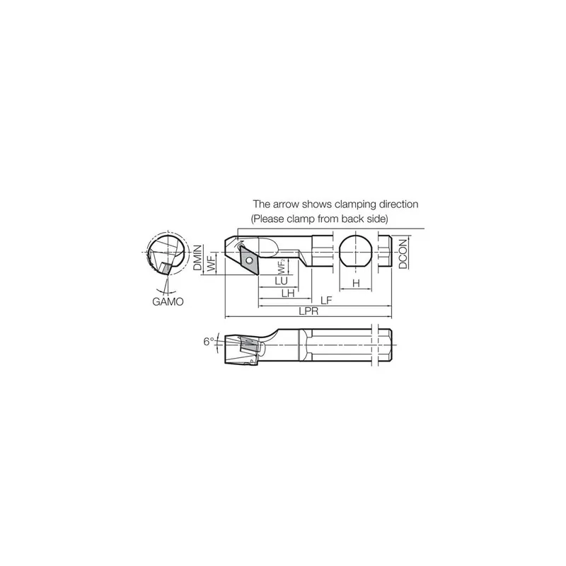 Turning Toolholder - S25R-PDZNR15-32 Dodaj do koszyka