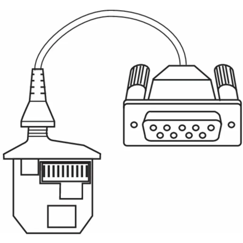 800 EWR RS232 DATA OUTPUT CABL Darmowy zwrot