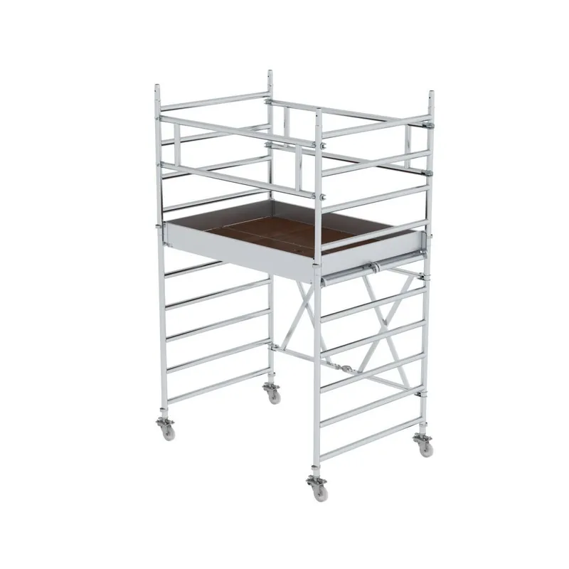 Folding scaffold 1.35 x 1.80 m Platform height 2.08 m Nowy