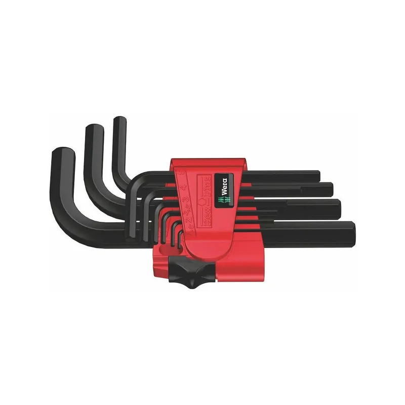 Do wyczerpania zapasów 950/9 Hex-Plus 7 Zestaw kluczy trzpieniowych krótkich, BlackLaser, metrycznych, 9 część