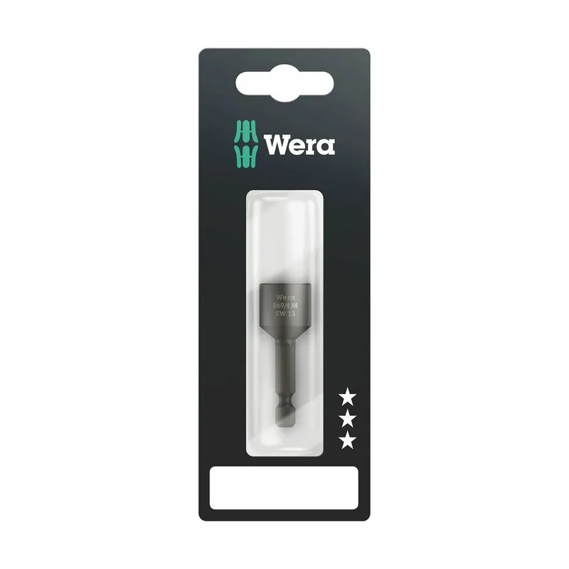 869/4 M SB Końcówka nasadowa z magnesem, na blistrze, 13 x 50 mm Super okazja