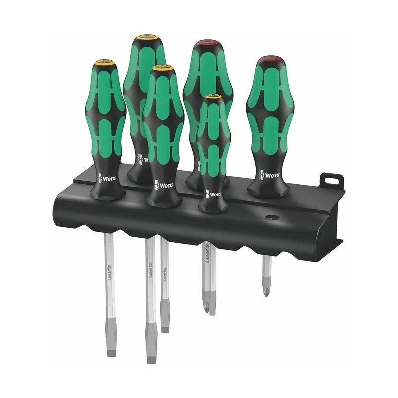 334 SK/6 Zestaw wkrętaków Kraftform Lasertip + wieszak, 6 część Szybka dostawa