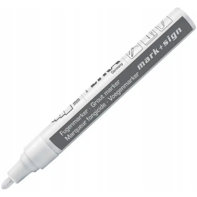 Marker cementowy do fug Grout Marker biały 2‑4mm LYRA Cena promocyjna