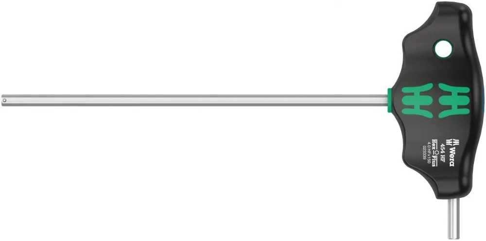 Wkrętak sześciokątny Hex‑Plus z rękojeścią poprzeczną i funkcją przytrzymywania 454 HF, 4 x 150 mm, WERA 05023339001 Bezpieczna płatność