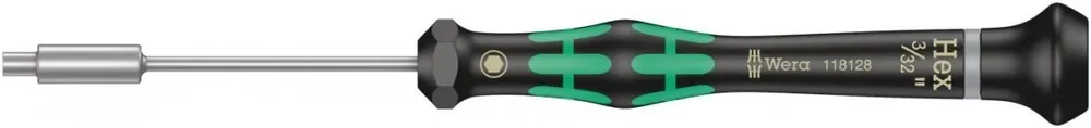 2069 Wkrętak nasadowy, precyzyjny, 3/32 x 60 mm, WERA 05118128001 Ekspresowa dostawa