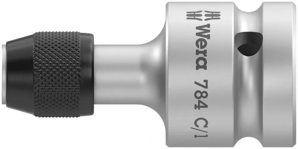 784 C 1/2 Adapter z mechanizmem szybkomocującym, 784 C/1 x 1/4 x 50 mm, WERA 05042760001 Kup teraz
