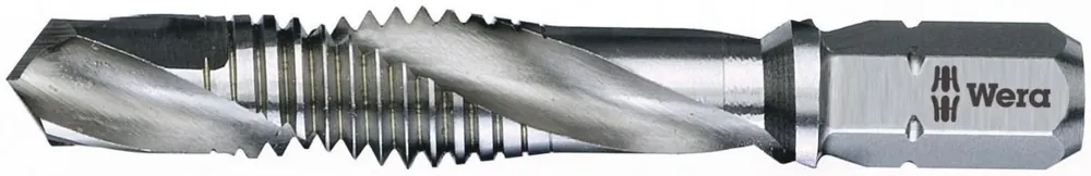 847 HSS Wiertło‑gwintownik z chwytem sześciokątnym, 6.8 mm x 51 mm x M 8, WERA 05104644001 Ostatnia szansa