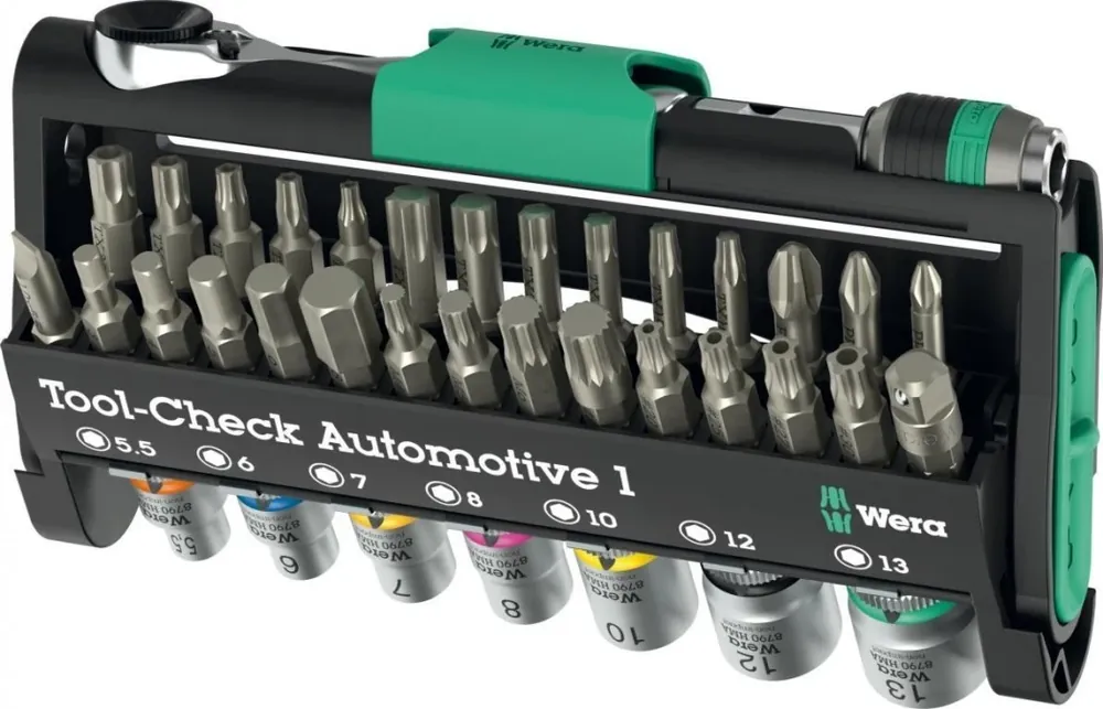 Rabat Tool‑Check Automotive 1, 38 części, WERA 05049065001