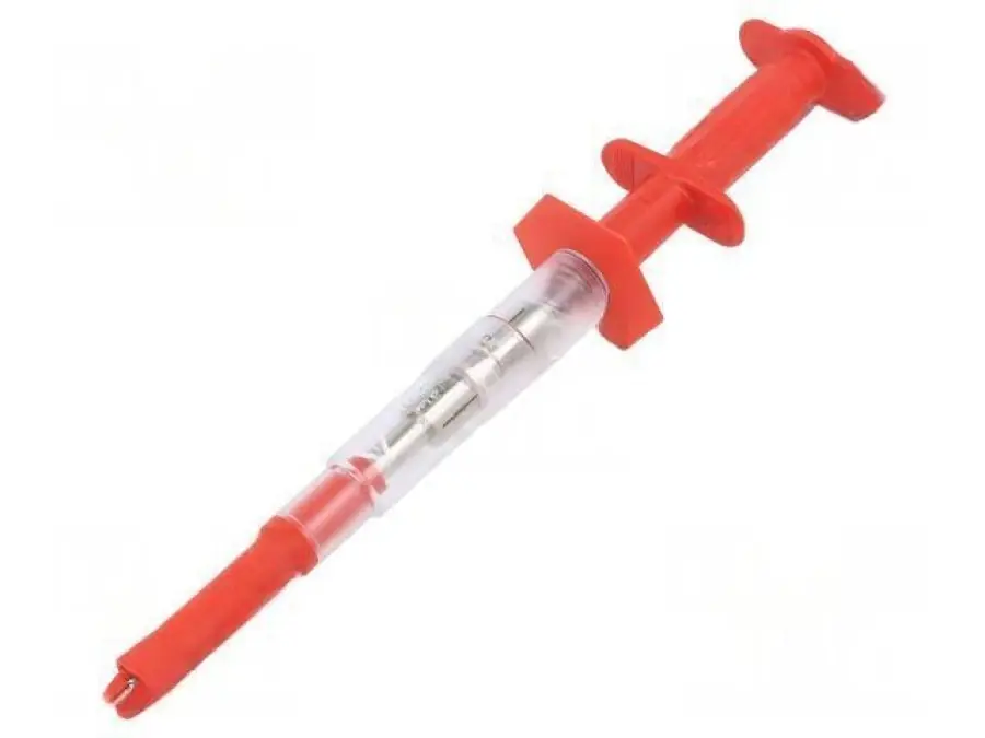 Chwytak pomiarowy krokodylkowy 16A czerwony 1kV 4mm 66.9266‑22 Zamów dziś