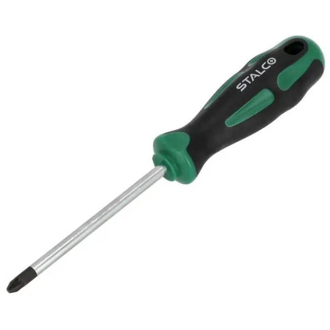 Wkrętak Pozidriv PZ2x100mm CrV STALCO S‑12349 Bezpieczne zakupy