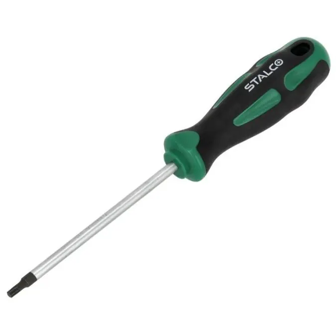 Wysoka jakość Wkrętak Torx T15x100mm CrV STALCO S‑12376