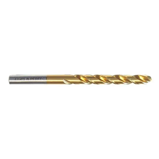 Wiertło do metalu INOX HSS‑E TiN 3.2mm DIN338 (2szt.) STALCO PERFECT S060172340 Super okazja