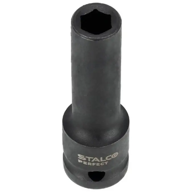Nasadka udarowa sześciokątna głęboka 1/2” 27mm Cro‑mo STALCO PERFECT S‑85075 Rabat