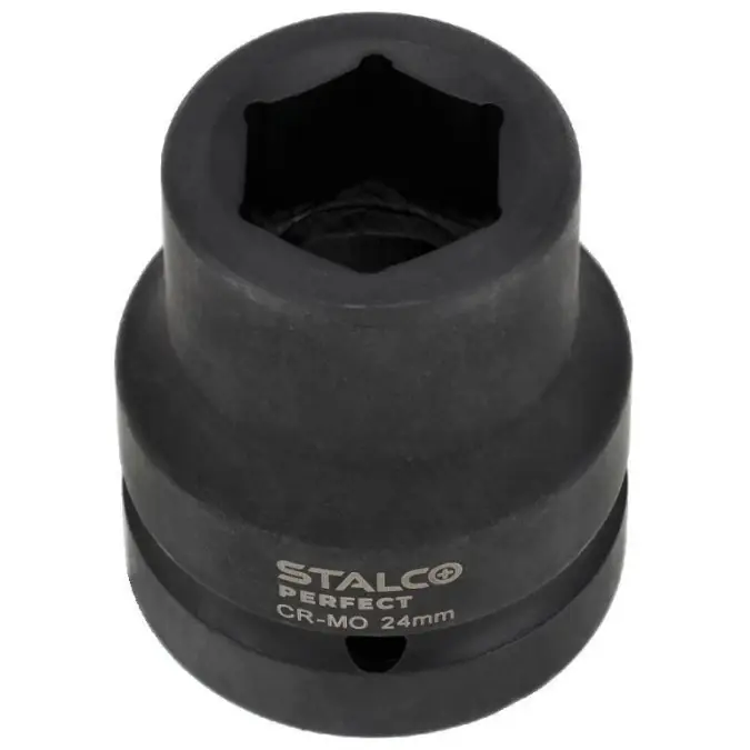 Nasadka udarowa sześciokątna 1” 27mm Cro‑mo STALCO PERFECT S‑85133 Bezpieczna płatność