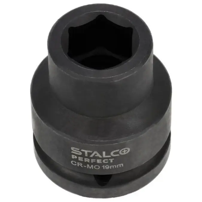 Popularny Nasadka udarowa sześciokątna 3/4” 52mm Cro‑mo STALCO PERFECT S‑85125