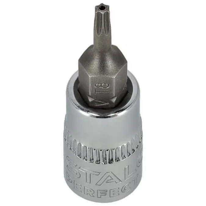 Klucz trzpieniowy na nasadce 1/4” S2 TT15 STALCO PERFECT S‑85675 Najlepsza cena