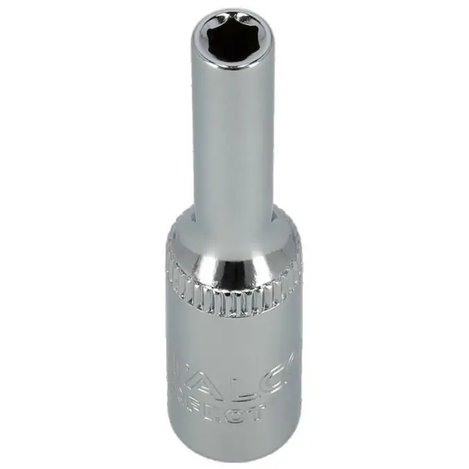Nowy Nasadka sześciokątna głęboka 1/4” 5,5mm CrV STALCO PERFECT S‑85249
