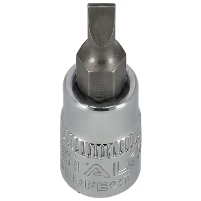 Klucz trzpieniowy na nasadce 1/4” S2 płaski 5,5mm STALCO PERFECT S‑85715 Wybór klientów