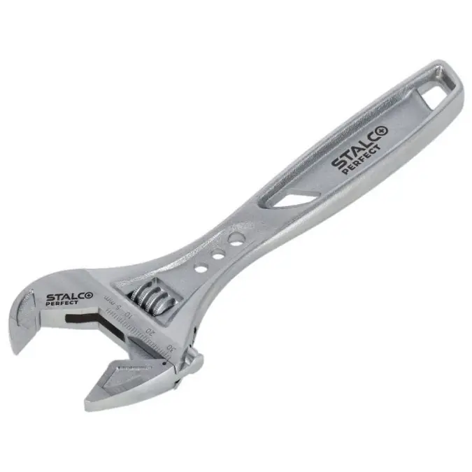 Klucz nastawny 200mm, zakres szczęk 0‑32mm STALCO PERFECT S‑76848 Tani