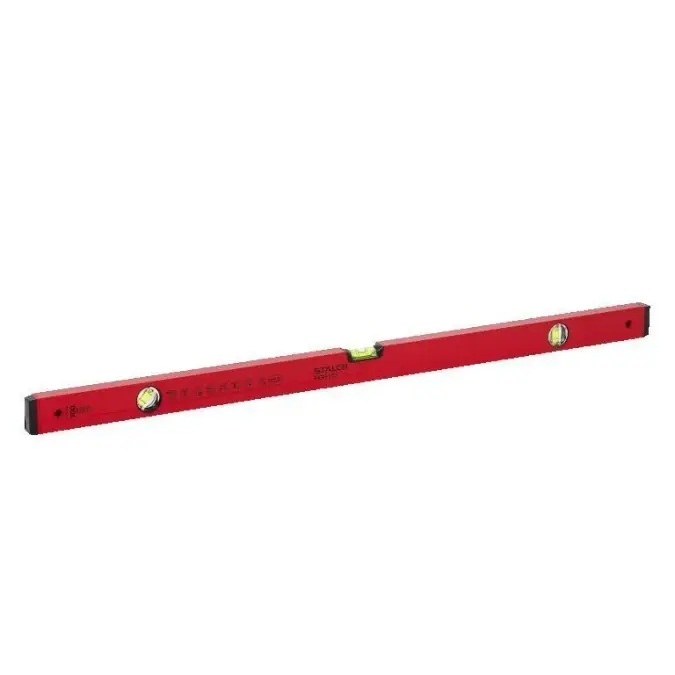 Hit sprzedaży Poziomnica aluminiowa 100cm / 45 czerwona STALCO PERFECT S‑65159