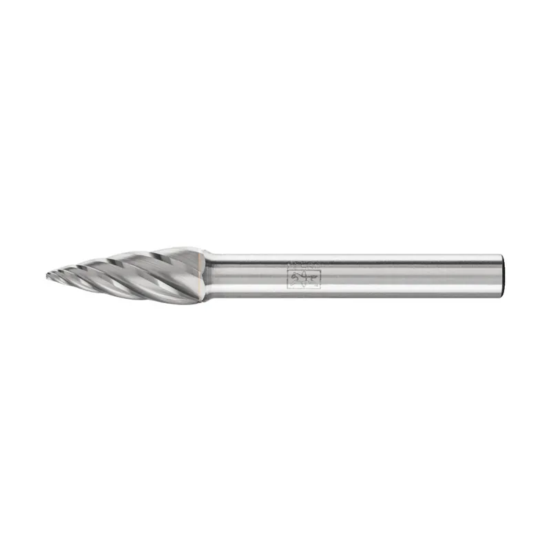 PFERD TOOLS Tungsten carbide high-performance burr ALU pointed tree SPG dia. 08x20mm shank dia. 6mm for aluminium/non-ferrous metals Taniej