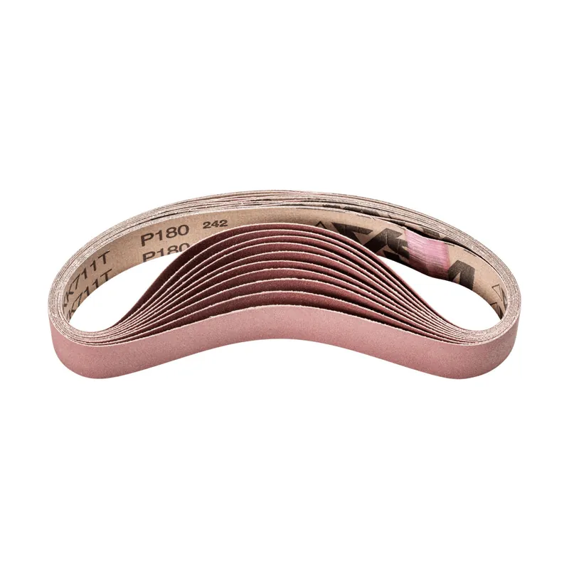 PFERD TOOLS Aluminium oxide abrasive belt BA 30x533 mm A180 for general use with a pipe belt grinder Popularny