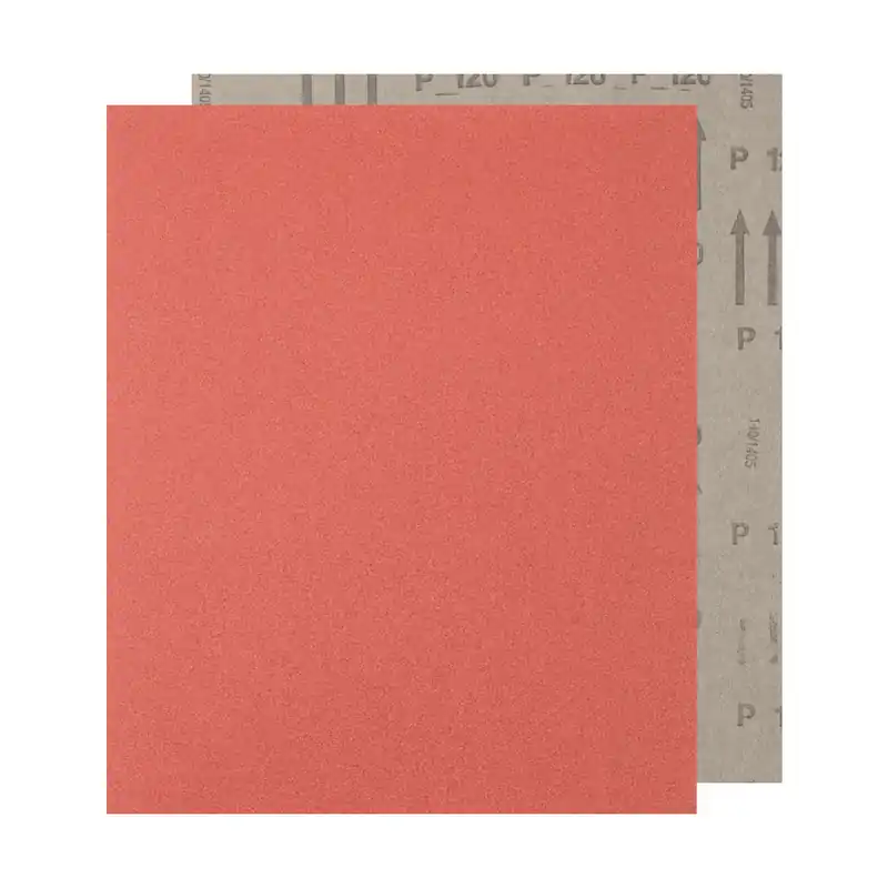 Premium PFERD TOOLS Paper-backed abrasive sheet aluminium oxide 230x280 mm BP A120 general for wood, paint and lacquer