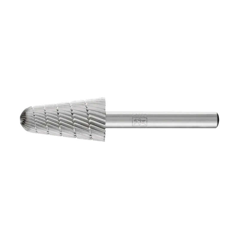 PFERD TOOLS HSS rotary cutter conical shape with radius end L dia. 16x30 mm shank dia. 6 mm Z 3 universal medium fine chip divider Wysoka jakość