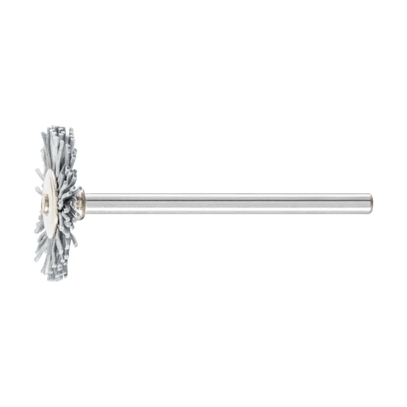 Wybór klientów PFERD TOOLS Miniature wheel brush RBU dia. 22x2 mm shank dia. 3 mm SiC filament dia. 0.55 mm grit 320