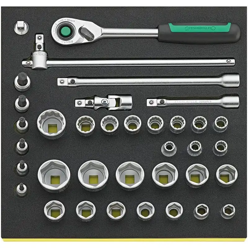 1/2″ socket spanner set TCS 50/52/30/6QR 36pcs Szybka dostawa