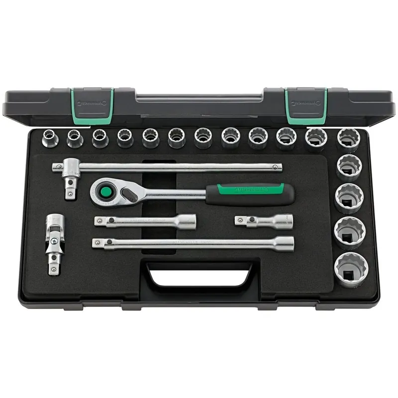 Ekspresowa dostawa 1/2″ socket spanner set 50/16/6QR KN 22 pcs