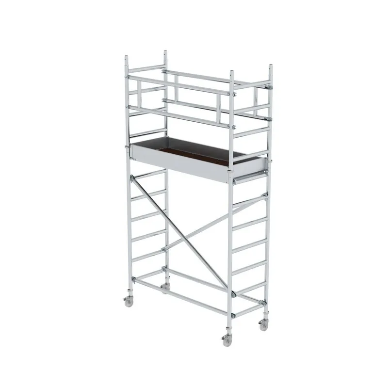 ML standard rolling scaffold 0.75 x 1.80 m platform height 2.10 m Tylko dziś