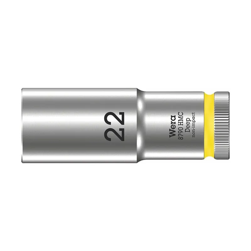 Bezpieczna płatność 8790 HMC Deep Klucz nasadowy, 1/2″, 22 x 83 mm