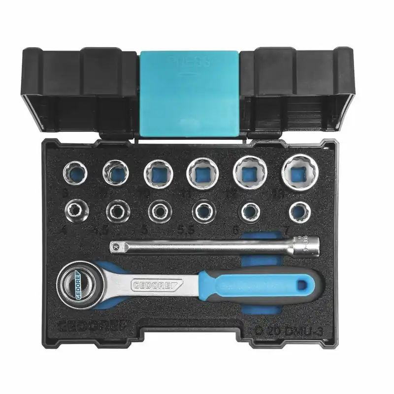 Socket set 1/4″ 13 pcs UD 4-13 mm Nowość