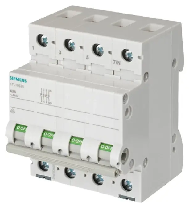 Rozłącznik modułowy 125A 3P+N 400V 5TL1692‑0 Tylko do końca tygodnia