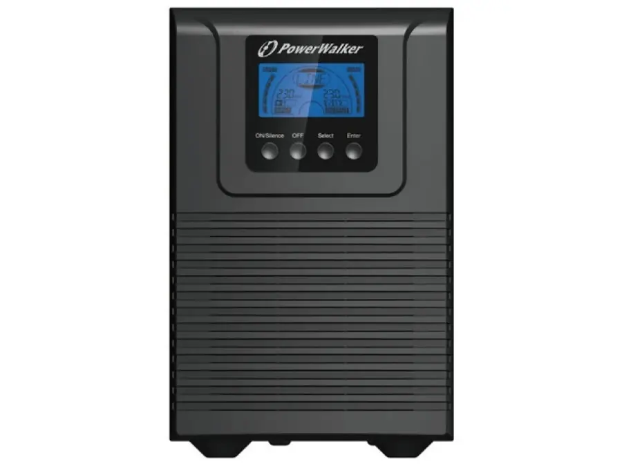 UPS POWERWALKER ON‑LINE 1000VA TGB 4X IEC OUT, USB/RS‑232, LCD, TOWER, EPO VFI 1000 TGB Obniżka ceny