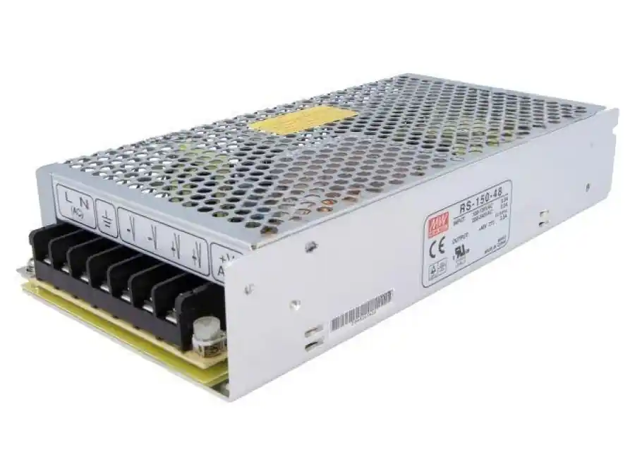 Najlepsza cena Zasilacz impulsowy do wbudowania modułowy 150W 48VDC 3,3A RS‑150‑48