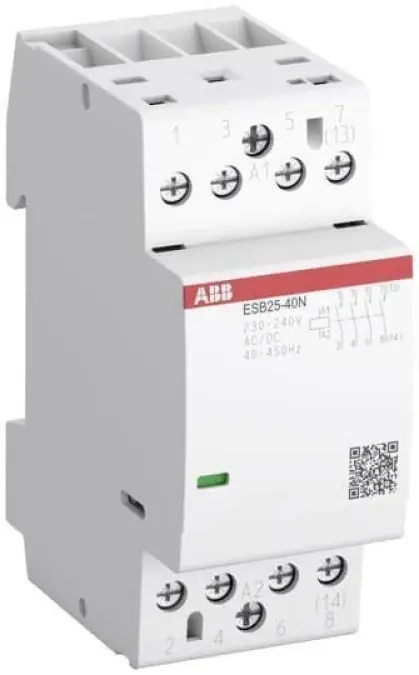 Oferta Stycznik modułowy ESB25‑31N‑01 25A (AC‑1/AC‑7a) 9A (AC‑3) 24V AC/DC 3NO/1NC 1SAE231111R0131